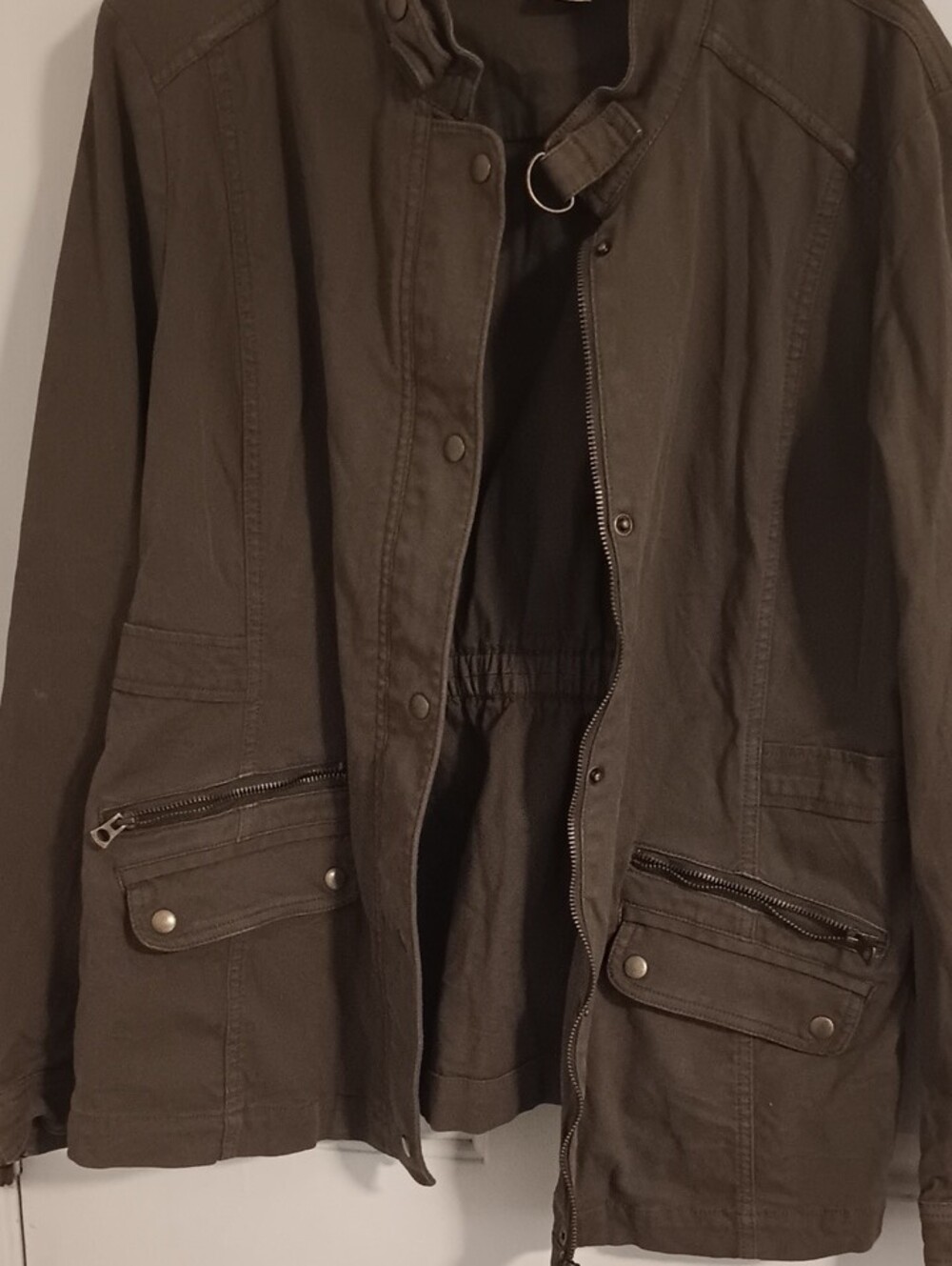 Lucky Brand Olive Green Utility Field Jacket - Picture 6 of 7